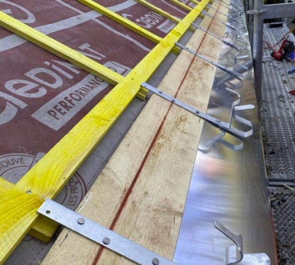 installation de gouttières